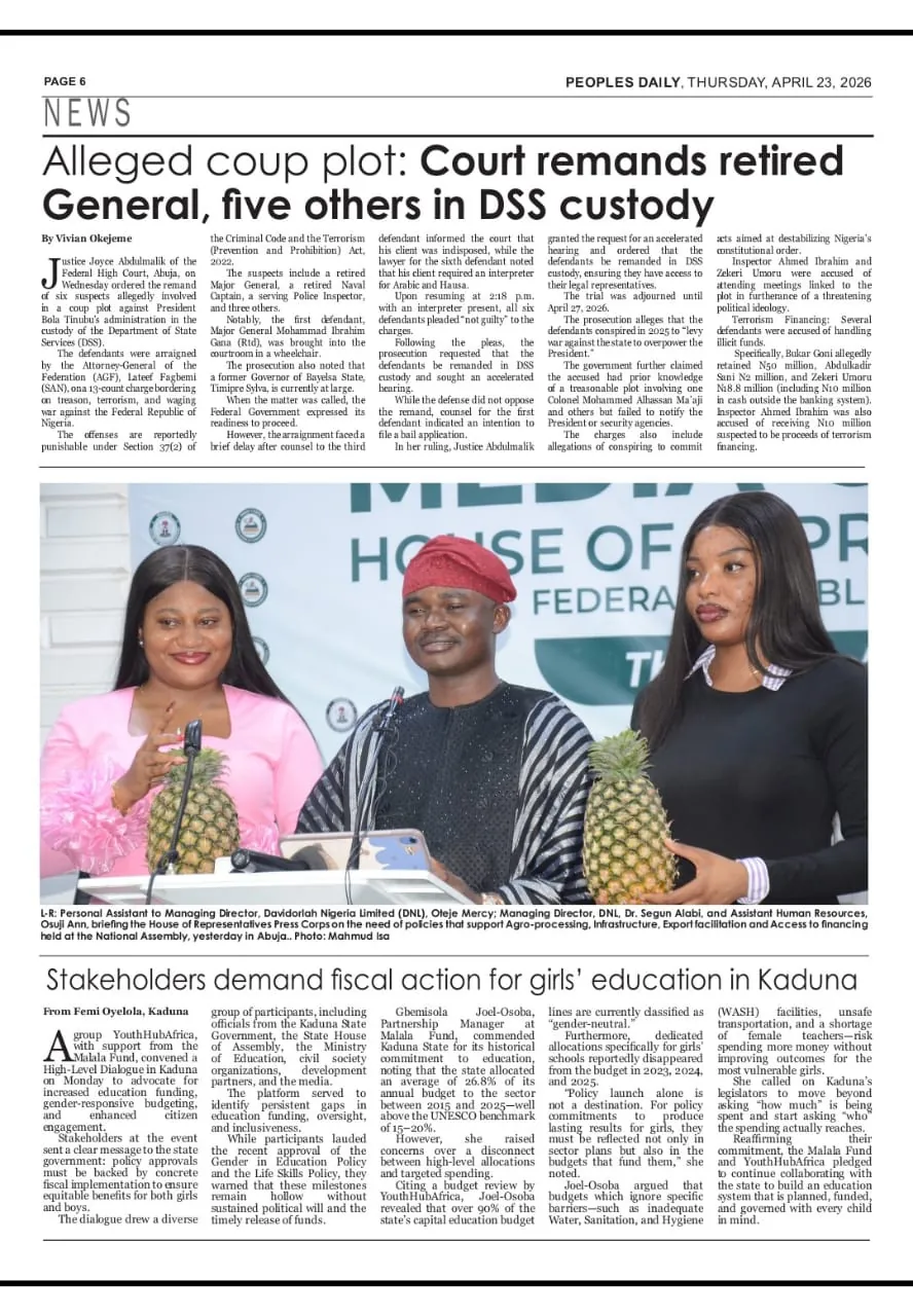 People's Daily newspaper clipping